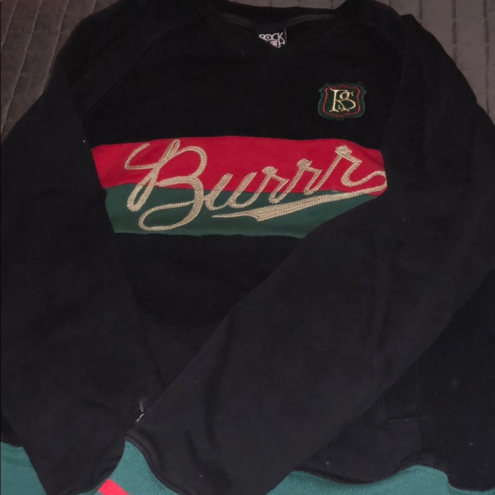 Rocksmith “Burrr” Classic Christmas Sweater.